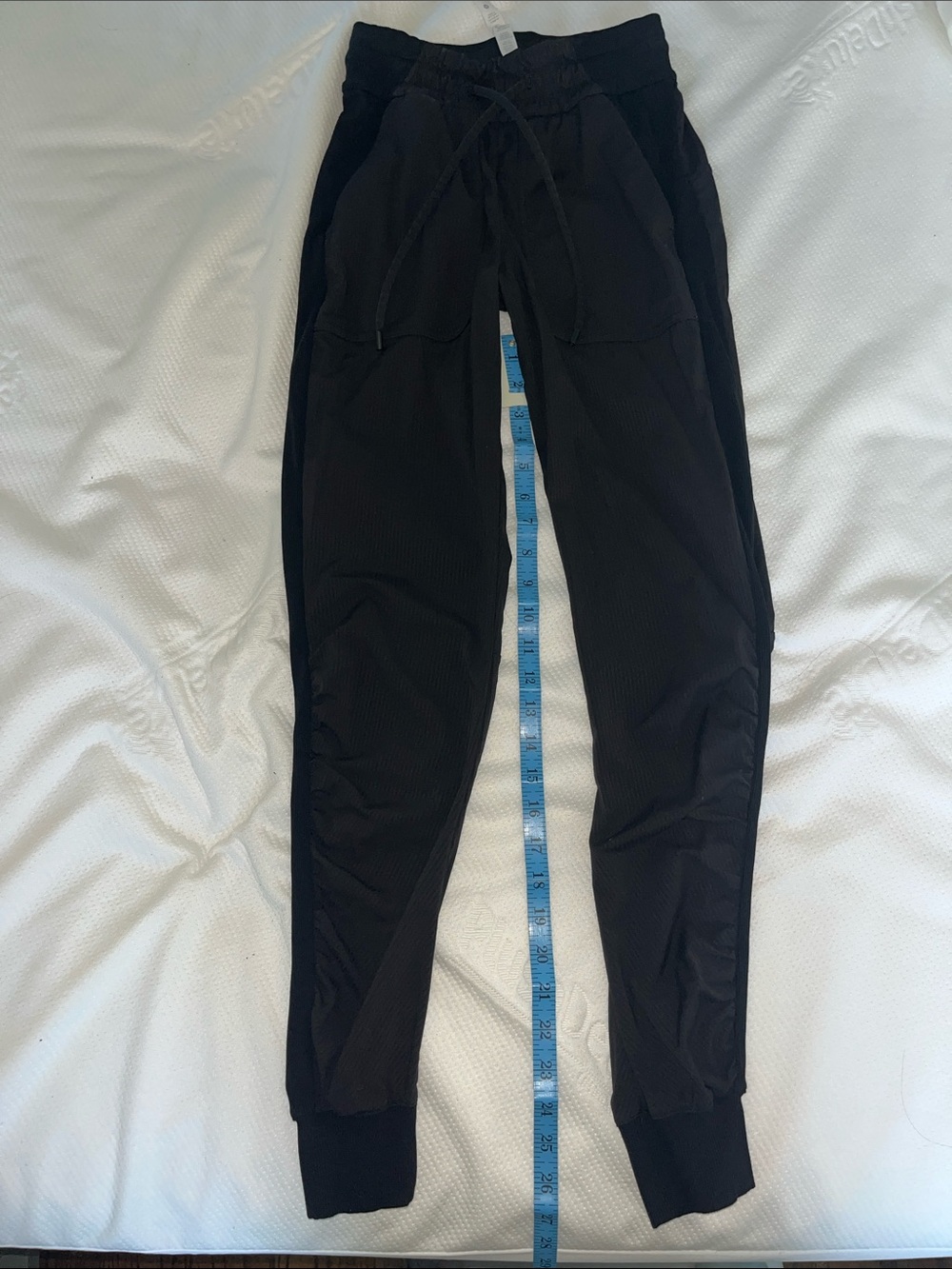 lululemon Black Track Jogger Pants size 0